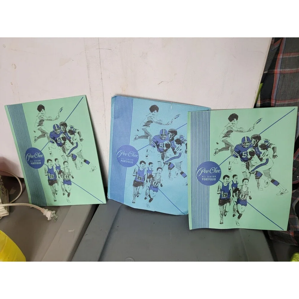 Lot Of 3 Peechee Folders Retro Style From 2008 & 2013 School Organization
